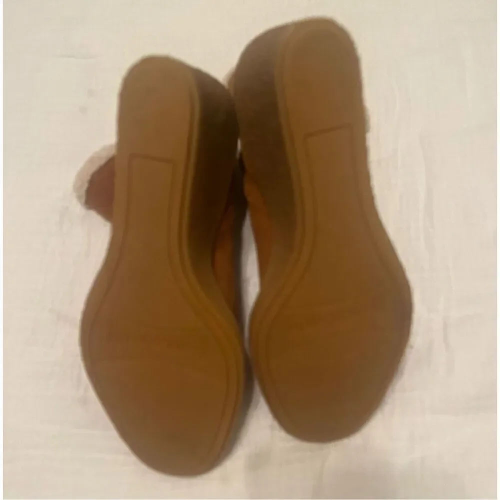 Franco Sarto Ulayna Water Resistant Suede Fleece Wedge Bootie NEW